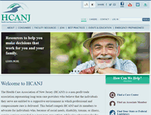 Tablet Screenshot of hcanj.org